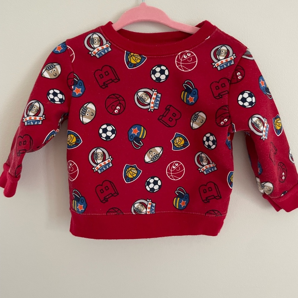 6-9 Mo Vintage Sports Sweatshirt